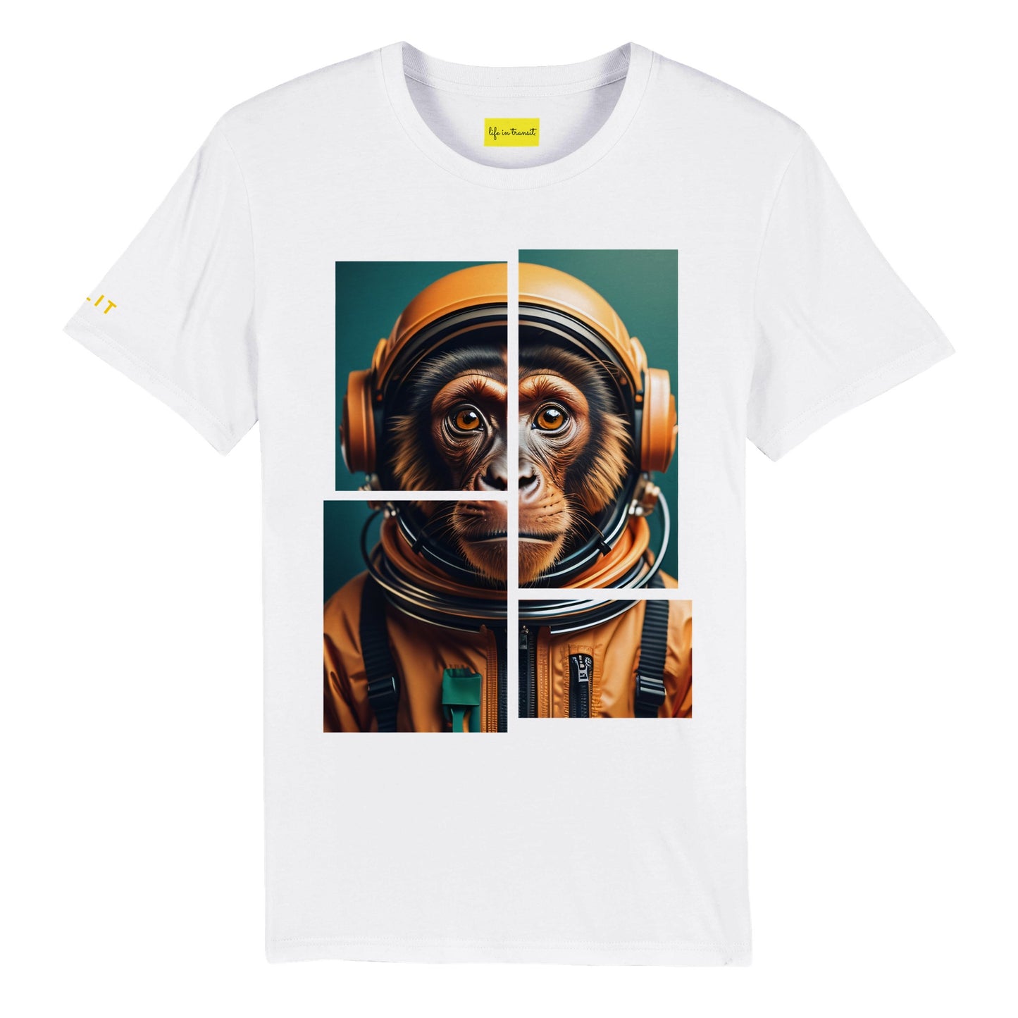 Monkey K Organic Unisex Crewneck T-shirt